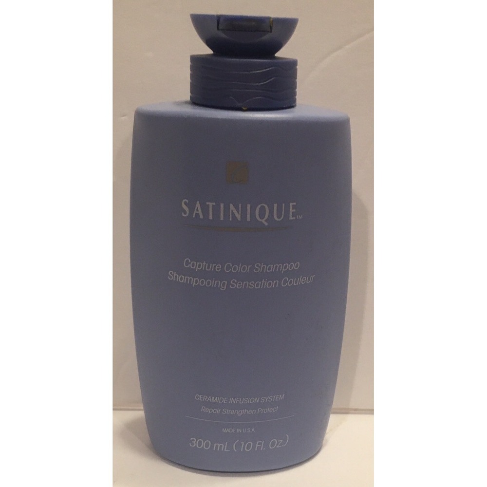 Vintage Amway Satinique Capture Color Shampoo 10 Oz Almost Full